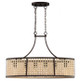 Malaya Six Light Island Pendant (54576-ABZ)