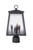 Craftmade - ZA4115-MN - Three Light Outdoor Post Mount - Armstrong - Midnight