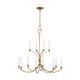 Visual Comfort Studio - CC10712ADB - 12 Light Chandelier - Westerly - Antique Gild
