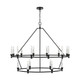 Visual Comfort Studio - CC11818AI - 18 Light Chandelier - Keystone - Aged Iron
