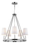 Visual Comfort Studio - F2922/5PN - Five Light Chandelier - Lismore - Polished Nickel