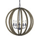 Allier Five Light Pendant (F2936/5WOW/AF)