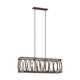 Visual Comfort Studio - F3224/6DA - Six Light Linear Chandelier - Patrice - Deep Abyss