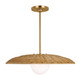 Visual Comfort Studio - KSP1101BBS - One Light Pendant - Mari - Burnished Brass
