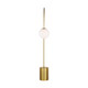 Noemie One Light Floor Lamp (KST1191BBS1)