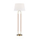 Visual Comfort Studio - LT1031TWB1 - One Light Floor Lamp - Katie - Time Worn Brass
