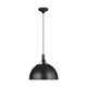 Visual Comfort Studio - TP1071AI - One Light Pendant - Logan - Aged Iron