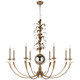 Visual Comfort Signature - CHC 1474GI - Eight Light Chandelier - Gramercy - Gilded Iron Visual Comfort Signature - CHC 1474GI - Eight Light Chandelier - Gramercy - Gilded Iron