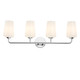 Progress Lighting - P300545-015 - Four Light Bath & Vanity - Celino - Polished Chrome