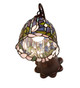 Tiffany Flowering Lotus One Light Wall Sconce (244809)