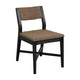 Gabby - SCH-163210 - Side Chair - Richard - Dark Brown Rubber Wood|Natural Seagrass