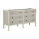 Gabby - SCH-167200 - Chest - Naomi - Antique Cream|Natural Linen|Antique Black