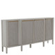 Gabby - SCH-175228 - Sideboard - Leary - Light Gray Cerused|Stained Gold
