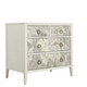 Gabby - SCH-175528 - Chest - Easton - Antique Painted White|Custom Printed Fabric|Antique Gold