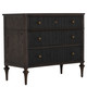 Gabby - SCH-175608 - Chest - Andrea - Dark Stained Oak|Antique Brass|Brown Stained Oak