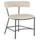 Gabby - SCH-175625 - Dining Chair - Matlock - White Leather|Dark Bronze