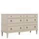 Gabby - SCH-175629 - Dresser - Archie - Cerused White|Antique Bronze