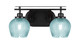 Toltec Lighting - 2612-MB-4605 - Two Light Bath Bar - Odyssey - Matte Black