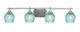 Toltec Lighting - 2614-BN-4605 - Four Light Bath Bar - Odyssey - Brushed Nickel