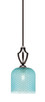 Toltec Lighting - 561-DG-4915 - One Light Mini Pendant - Zilo - Dark Granite