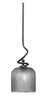 Toltec Lighting - 901-DG-4912 - One Light Mini Pendant - Capri - Dark Granite