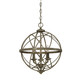 Millennium - 2283-AS - Three Light Pendant - Lakewood - Antique Silver