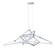 ET2 - E22679-PC - LED Pendant - Trapezoid - Polished Chrome