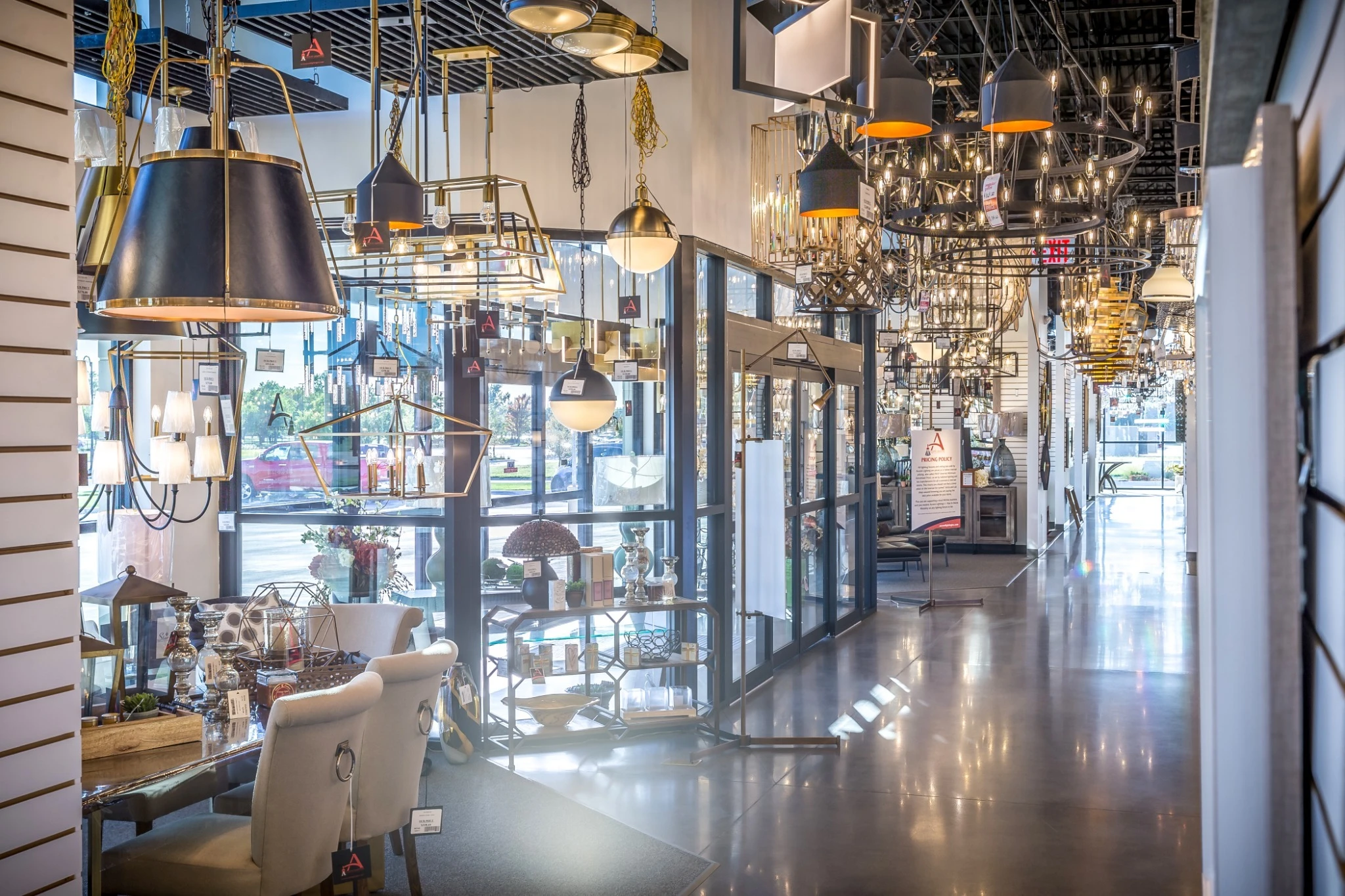 Interior lighting displays inside Accent Lighting in Wichita