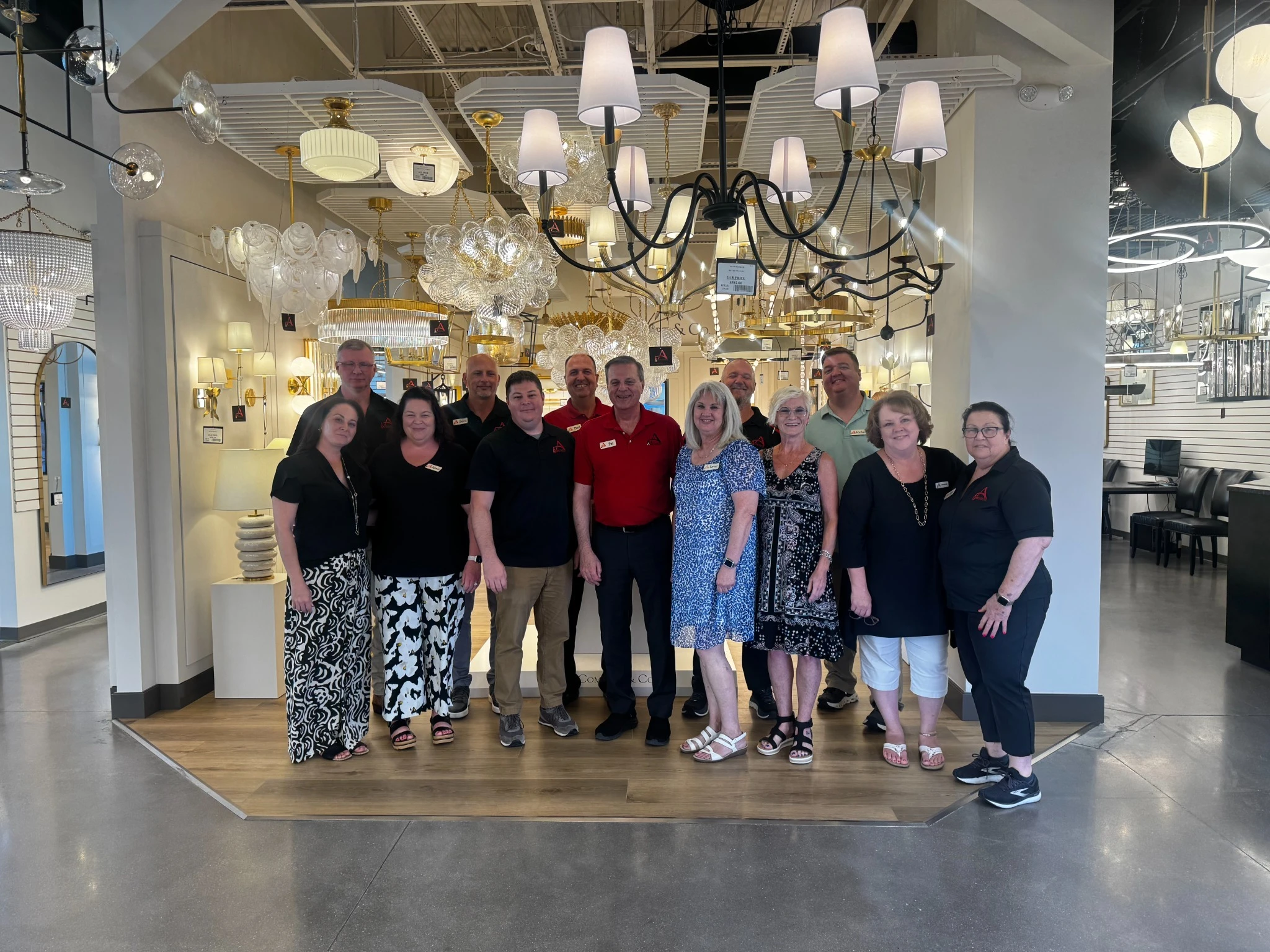 The Accent Lighting team ready to help designers and builders in Wichita