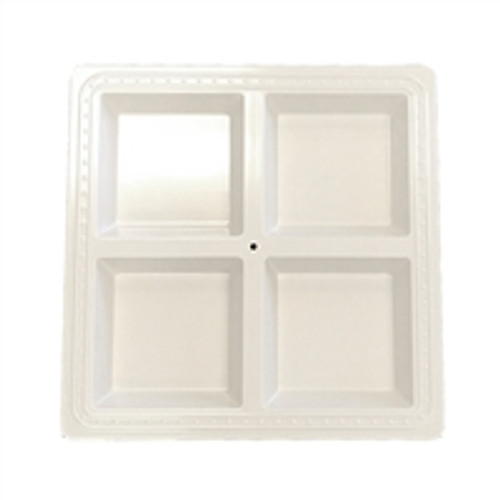 Nora Fleming Square Divided  Melamine Server