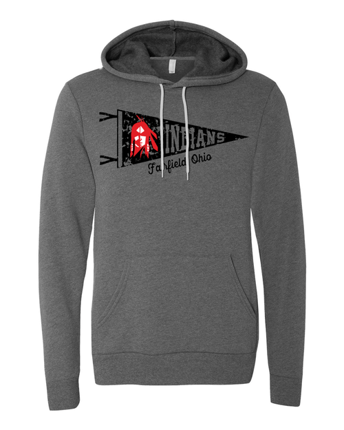 Fairfield Vintage Gray Unisex Hoodie