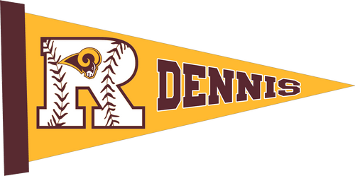 RBC Baseball Pennant Flag