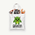 Personalized Halloween Green Monster Trick or Treat Bag