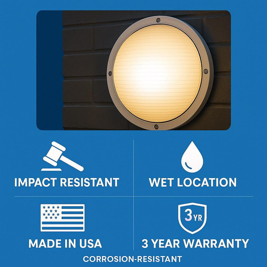 Beacon Open Frame Corrosion & Fade Resistant Euro Bulkhead