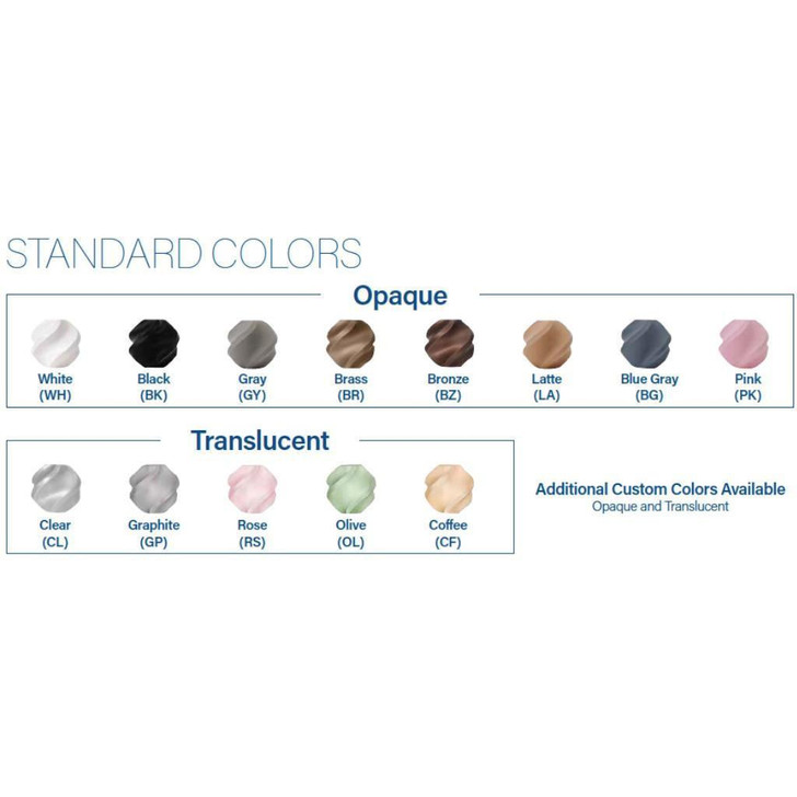 Urban Anthology URB3D-P-7050 – 3D Printed LED Pendant – Custom Colors 