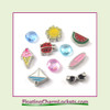 FCL Designs Summer Floating Charm Combination for Lockets