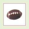 Football (3D Silver Base) Floating Charm