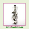 Stainless Steel Pendant - Seahorse (Silver)