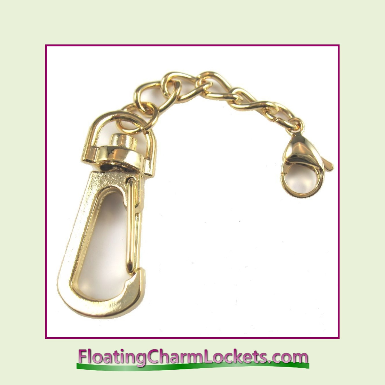 SS690 - Gold Purse Clip Chain 