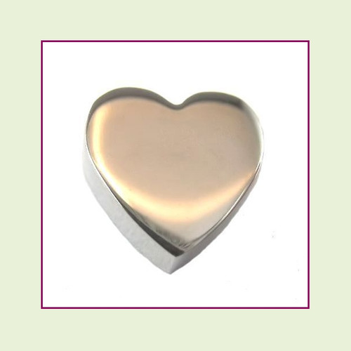 Heart (Silver) Stainless Steel Floating Charm