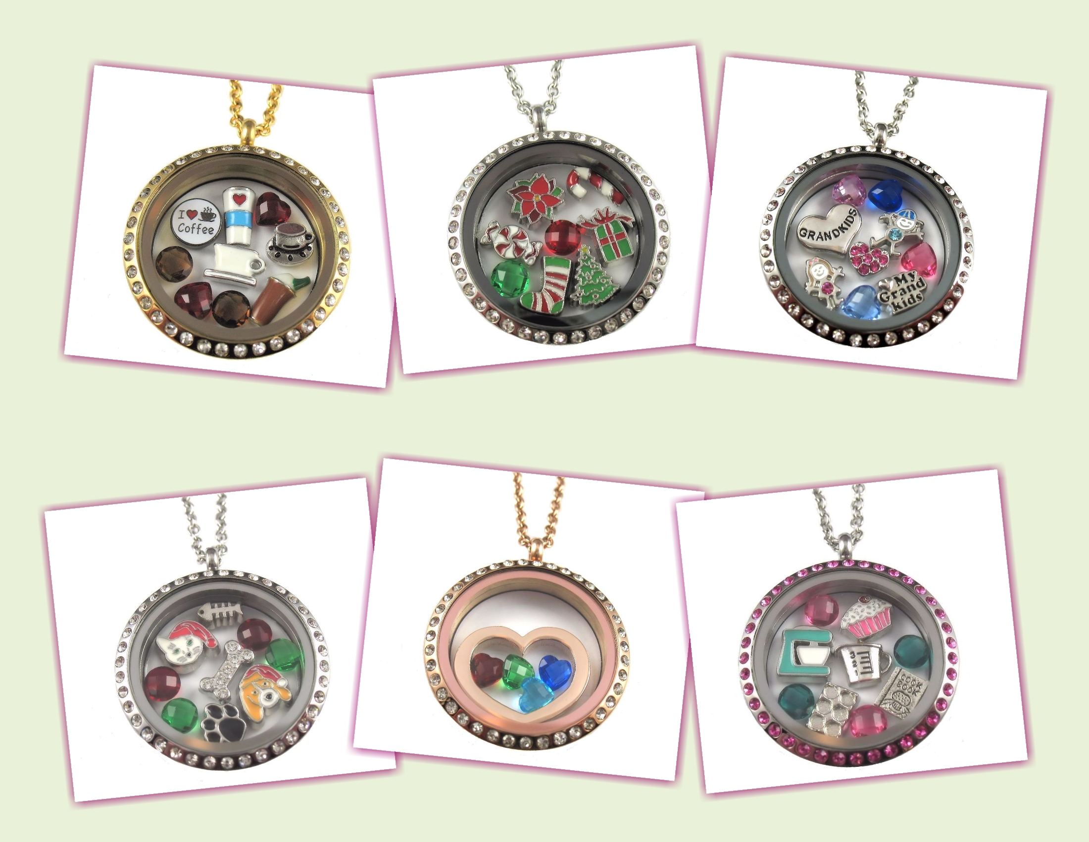 Unique Family Glow Locket Necklace – Moonglow Jewelry