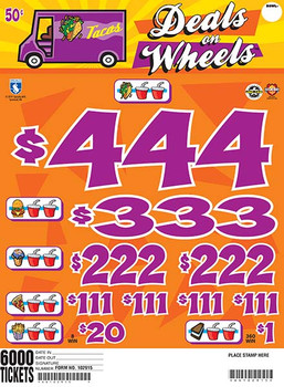 DEALS ON WHEELS 27 1/444 50 6000