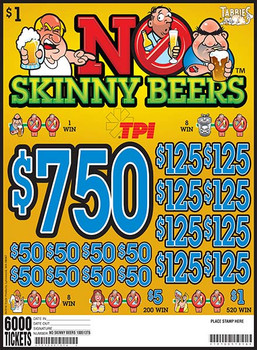 NO SKINNY BEERS 38 1/750 1 6000