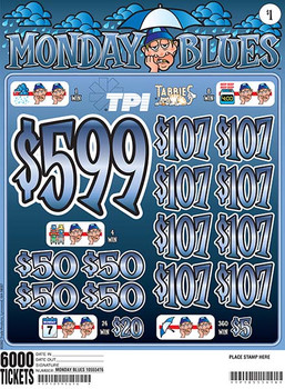 MONDAY BLUES 35 1/599 1 6000
