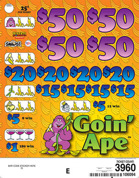 GOIN APE 37 4/50 25 3960