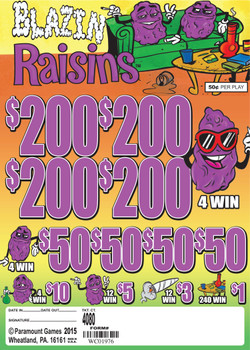 BLAZIN RAISINS 31 4/200 50 4080