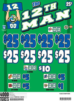 THE 12TH MAN 40 8/25 25 4000