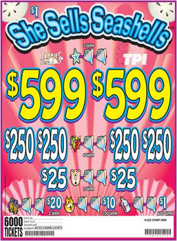 SHE SELLS SEASHELL 35 2/599 1 6000