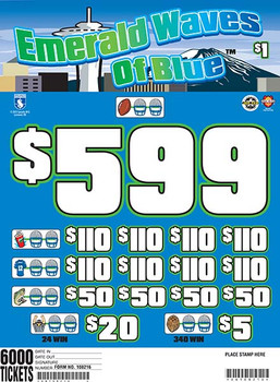 EMERALD WAVES OF BLUE 35 1/599 1 6000