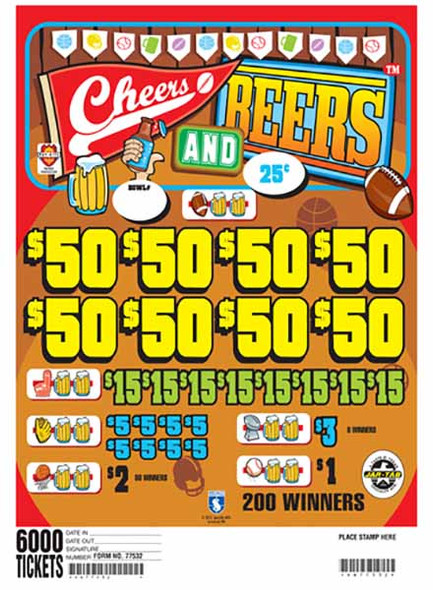 CHEERS AND BEERS 37 8/50 25 6000